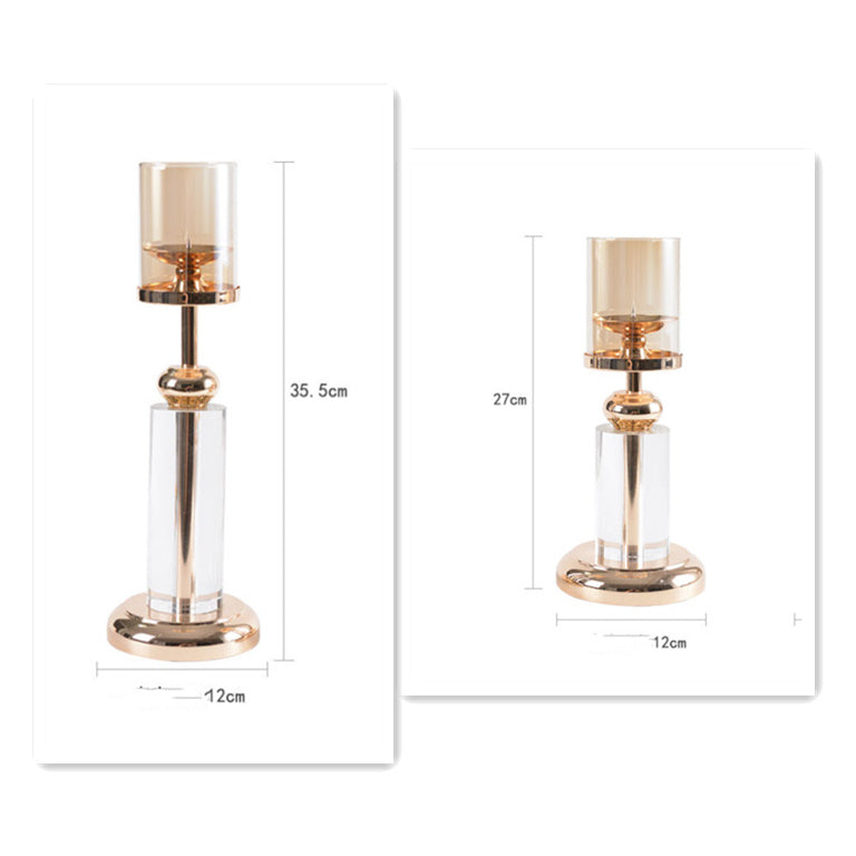 Kristallkerzenhalter – Elegant & Funkelnd | Cinnemoon Decor