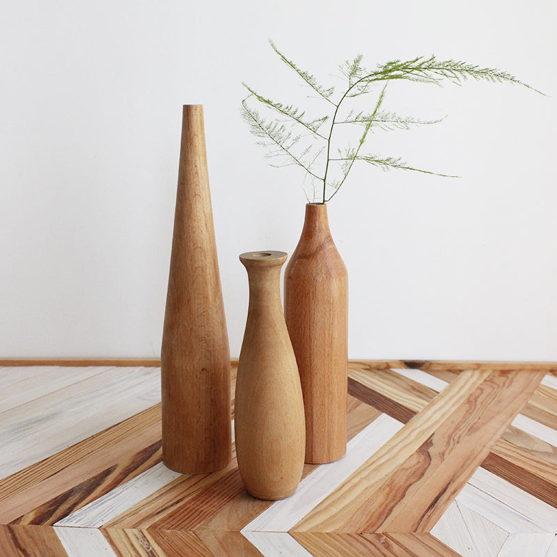 Cinnemoon - Wood Blumenvase Decor