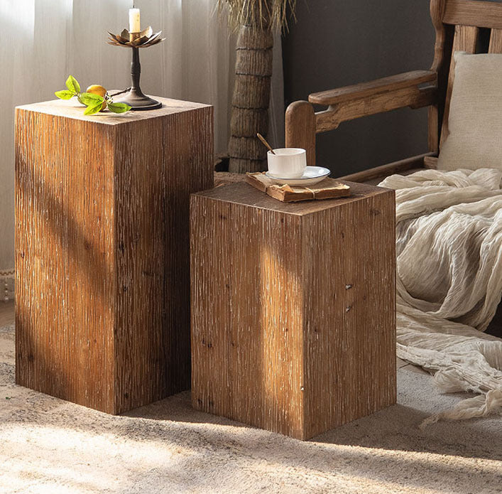 Holztisch im Pastoral-Stil – Mobil & Vielseitig | Cinnemoon Decor