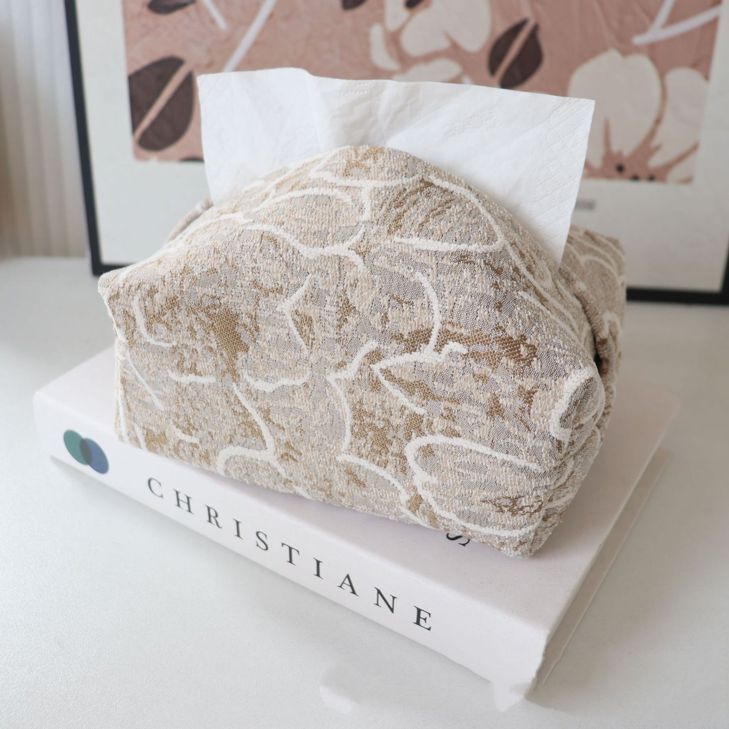 Taschentuchbox mit Blumenmuster – Stilvoll & Praktisch | Cinnemoon Decor