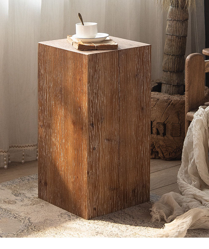 Holztisch im Pastoral-Stil – Mobil & Vielseitig | Cinnemoon Decor