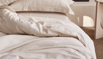 Wabi-Sabi Bettwäsche aus Leinen & Baumwolle | Cinnemoon Decor