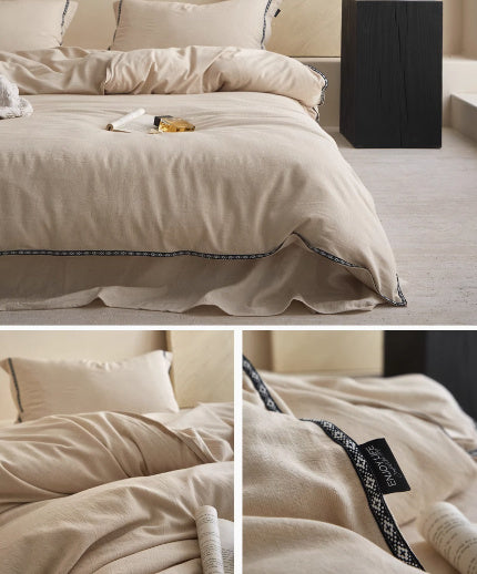 Wabi-Sabi Bettwäsche aus Leinen & Baumwolle | Cinnemoon Decor