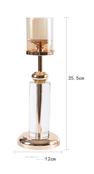 Kristallkerzenhalter – Elegant & Funkelnd | Cinnemoon Decor