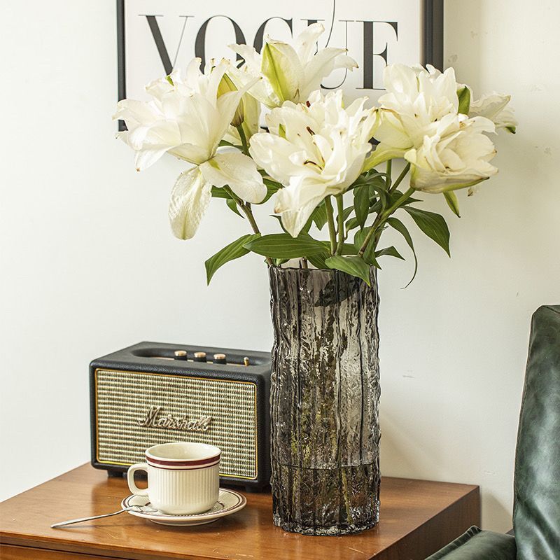 Strukturierte Glasvasen – Klarheit & Kontrast | Cinnemoon Decor