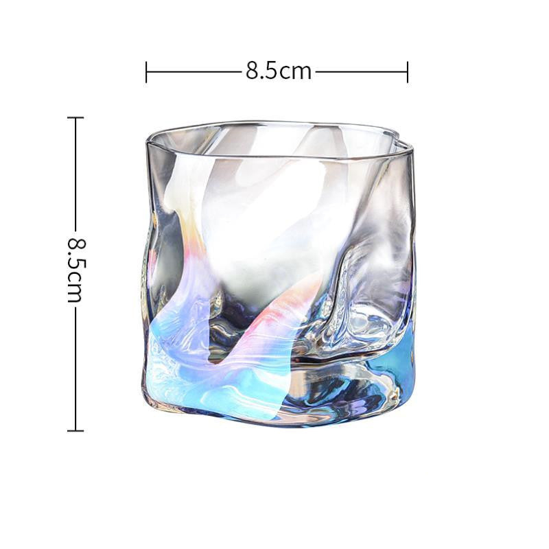 Cinnemoon - Abstraktes Trinkglas