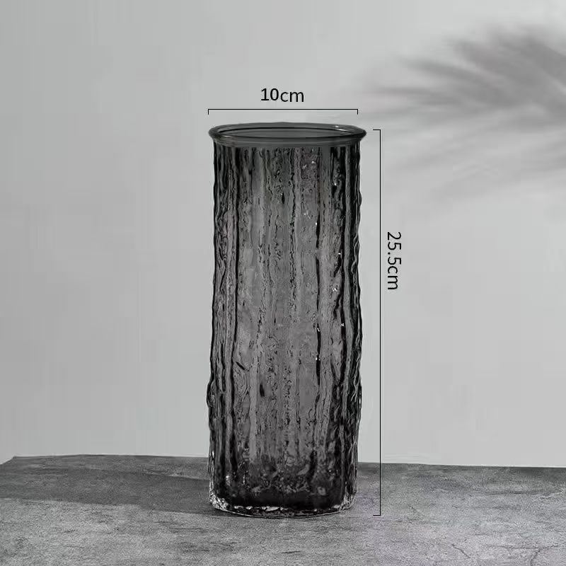 Strukturierte Glasvasen – Klarheit & Kontrast | Cinnemoon Decor