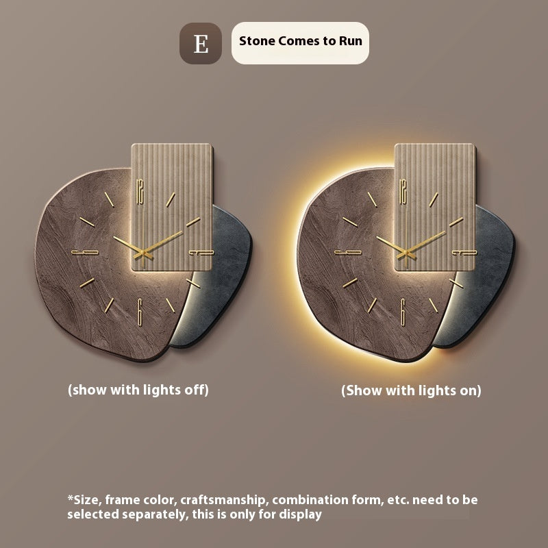 Moon Stone Wanduhr – Zeitlos & Stilvoll | Cinnemoon Decor